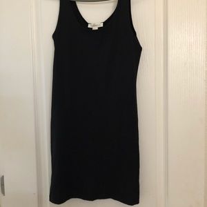 Black fitted dress